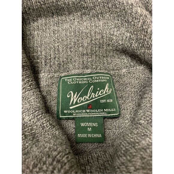 Embroidered detail Turtleneck Woolrich Sweater - Picture 4 of 7